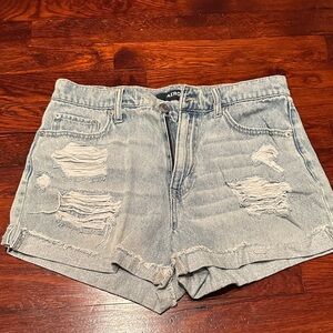 Aero Women's Distressed Denim Shorts